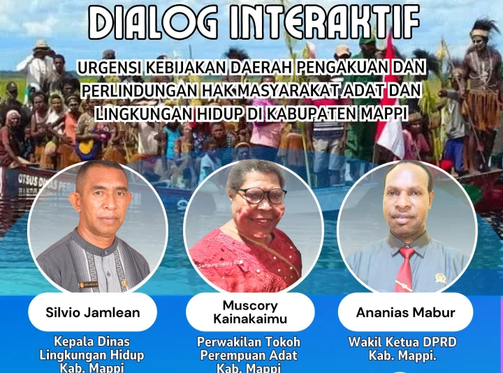 DPRD dan Pemkab Mappi Dorong Percepatan Perda Pengakuan dan Perlindungan Masyarakat Adat